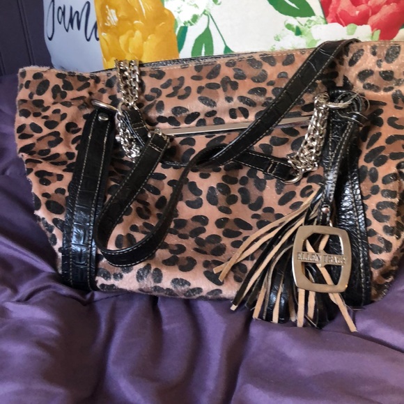Ellen Tracy leopard purse - Picture 4 of 6